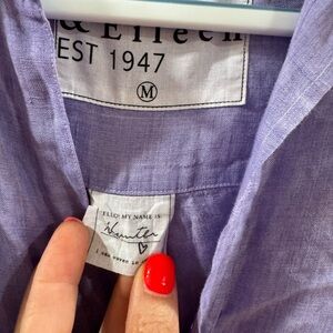 Frank & Eileen Hunter dress in Italian linen